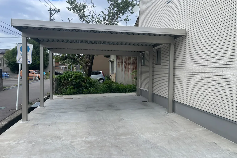カーポート工事の施工事例